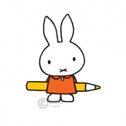 Dick Bruna Miffy with Pencil