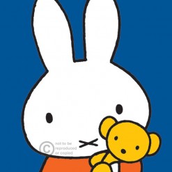 Dick Bruna Miffy with her teddy