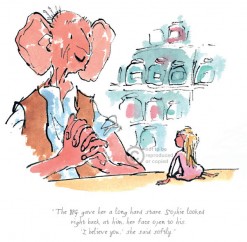 Roald Dahl The BFG gave her a long hard stare