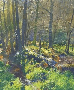 Richard Thorn Woodland Scene